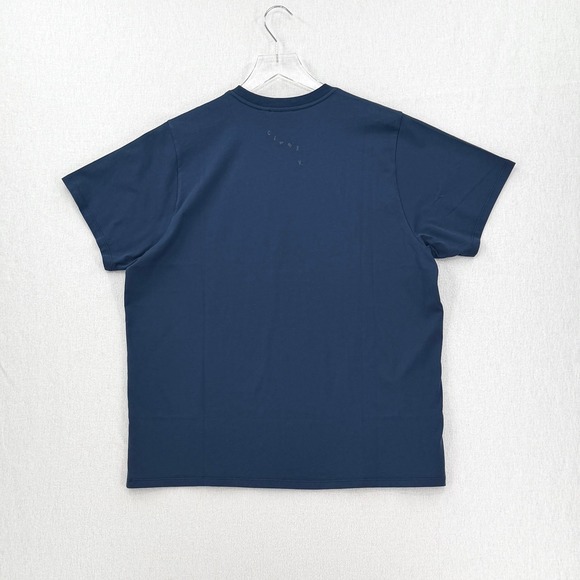 CLARE V Original Tee Women Large Blue Liberez Les Sardines Short Sleeve Crew NEW - Picture 5 of 14